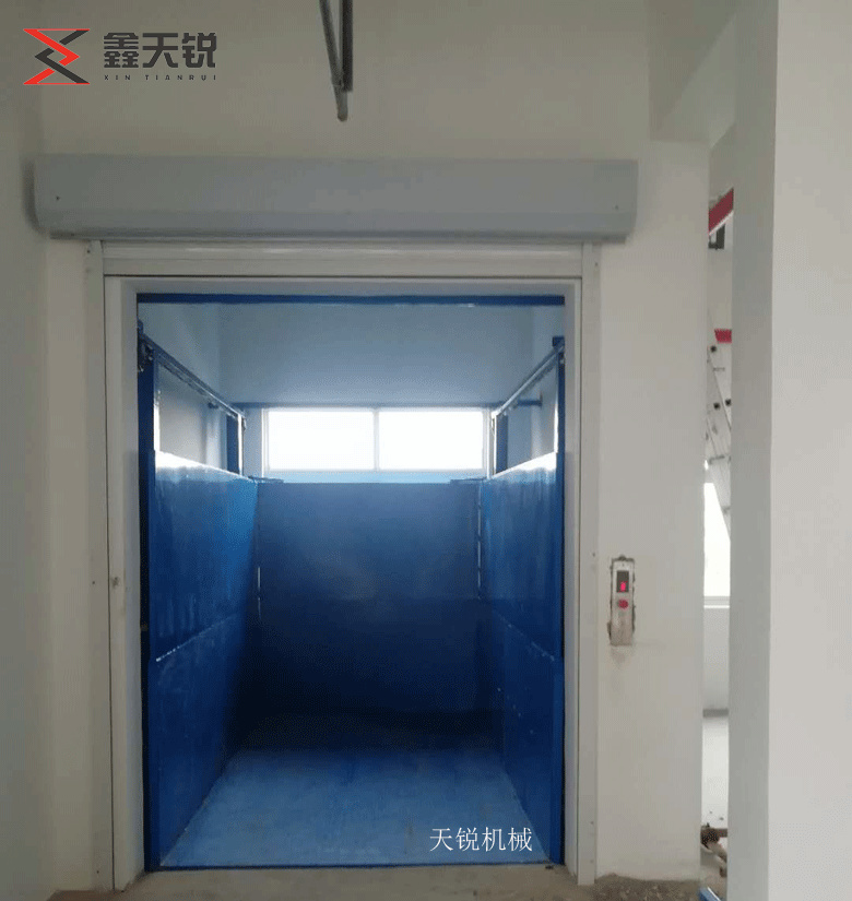 屯昌上货专用导轨式升降货梯